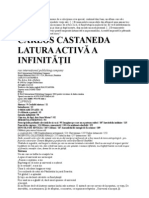 Carlos Castaneda Latura Activa a Infinitatii