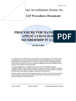 IAF Membership Application Procedure
