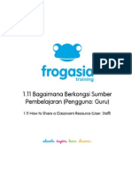 1.11 Bagaimana Berkongsi Sumber Pembelajaran (Pengguna: Guru)