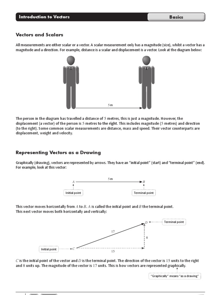 Intro Vectors Basics p2 | PDF