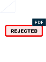 Rejected