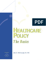 Healthcare Policy - The Basics