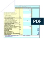 Latest Tax On Salary Calculator Fy 2012 13 Ay 2013 14