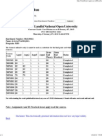 Grade Card