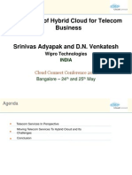 Srinivas Adyapak - Application of Hybrid Cloud For Telecom