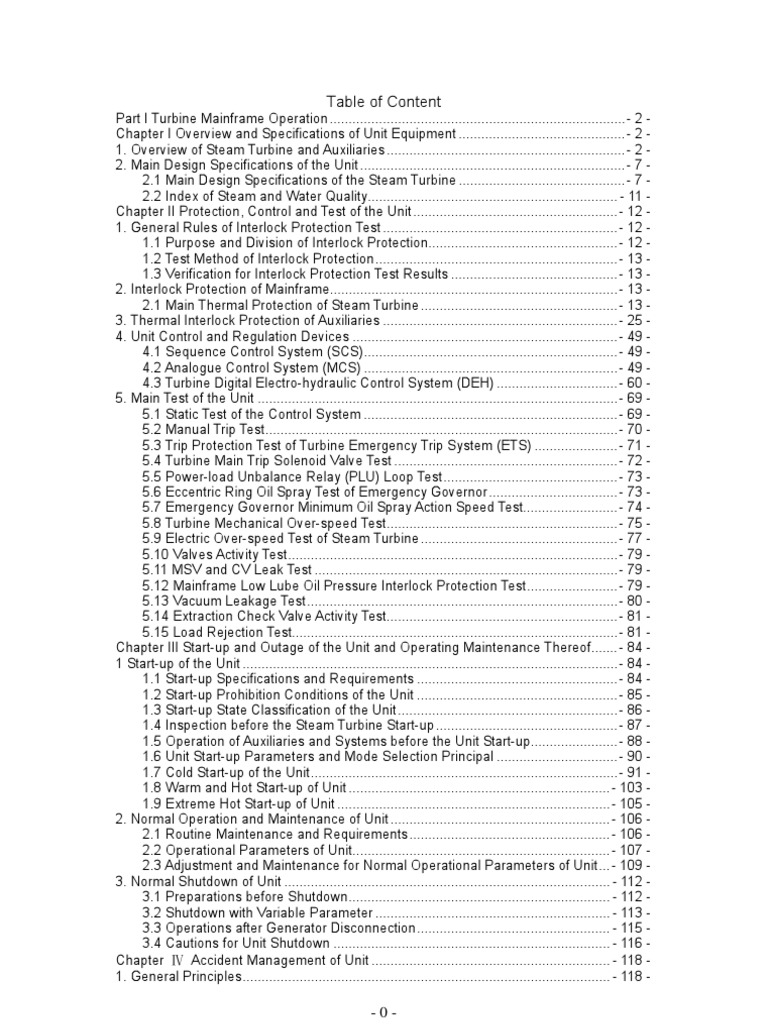 Turbine Operation Manual 600 MW Dongfang | PDF | Steam | Valve