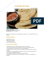 Tortilhas de Farinha de Trigo