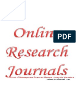 Online Research Journals