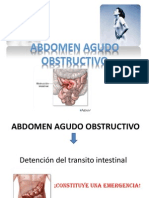 Abdomen Agudo Obstructivo