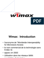 Présentation Wimax