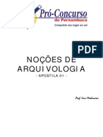 Nocoes de Arquivologia