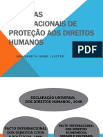 Sistemas Internacionais de Proteção Aos Direitos Humanos