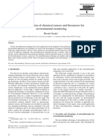 Microfabrication of Chemical Sensors and Biosensors For Environmental Monitoring