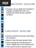 Case Study Analysis STM