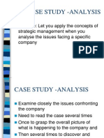 Case Study Analysis STM