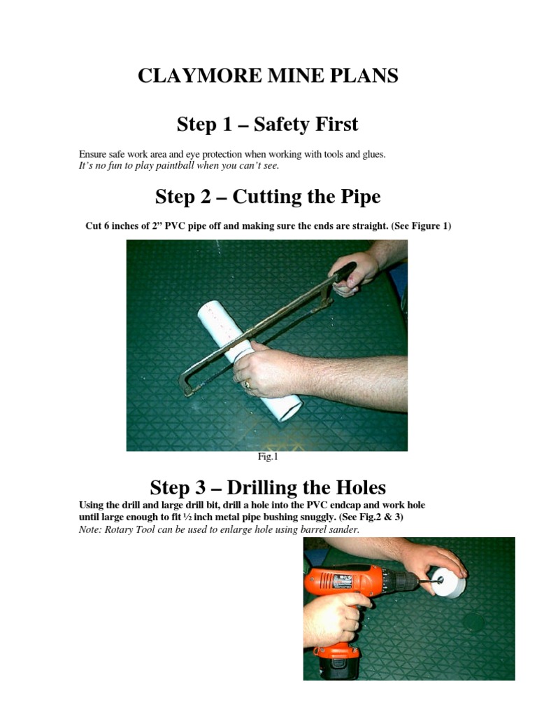 Paintball Claymore Mine PDF Pipe (Fluid Conveyance) Valve