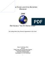 2008 Global Go to Think Tanks