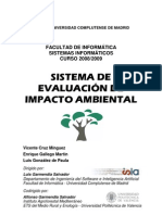 Sistema de Evaluacion de Impacto Ambiental