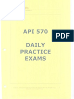 API 570 Daily Practice Exams Printed
