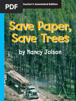 Save Paper Save Trees TAE