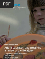 Arts in Education and Creativity