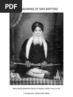 Meaning of Amrit-Bhai Randhir Singh