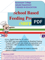 School Based Feeding 2012