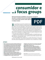 O Consumidor e Os Focus Groups