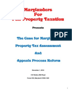 The Case For Maryland's Property Assessment and Tax Reform