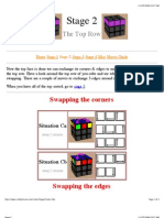 Stage 2: The Top Row