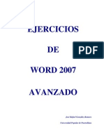Ejercicios Word 2007 Avanzado