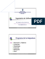 Ingeniería de Software