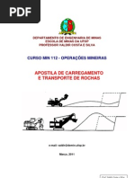 Apostila Carregamento e Transporte de Rocha 30-03-2011