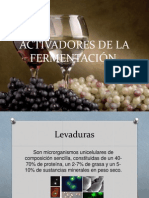 Activadores de La Fermentación