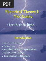 Lesson 15 - Electrical Theory