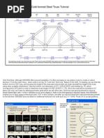 SAP2000+Cold Formed+Steel+Truss