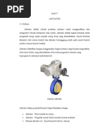 MAKALAH JENIS JENIS AKTUATOR MAKALAH JENIS JENIS AKTUATOR