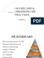 HRD Scorecard, Benchmarking