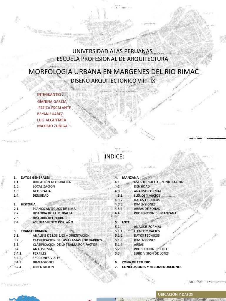 Morfologia de Margenes Del Rio Rimac | PDF | Lima | Transporte de tierra