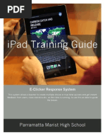 Ipad Training Guide: Parramatta Marist High School