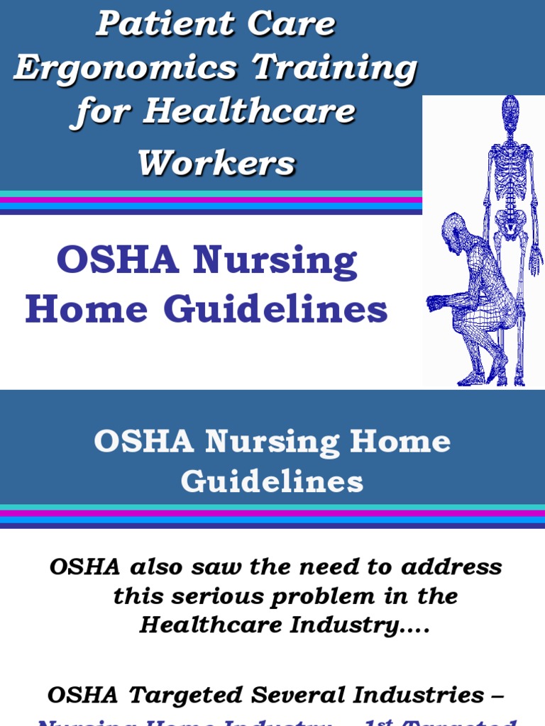 Osha Guidelines PDF Occupational Safety And Health Administration