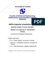 UMTS Capacity Simulations