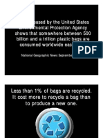 The Dangers of Plastic Bags