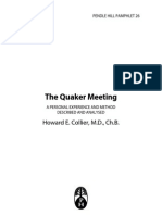 Collier the Quaker Meeting-A Personal Experience and Method