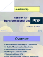 Session12 LD11 Transformationl Leadership