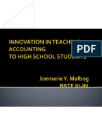 Innovation in Teaching Accounting-Malbog