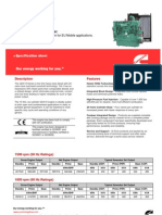 Cummins Generator 400kVA QSX15 G4