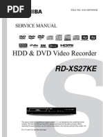 Toshiba Rd-Xs27ke Service Manual