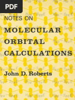 Download Notes on Molecular Orbital Calculation by ric SN124897095 doc pdf