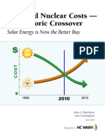 Solar and Nuclear Costs-The Historic Crossover-Solar Energy Is Now The Better Buy